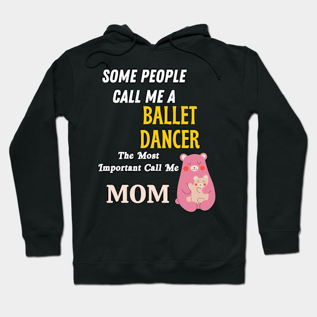 Ballet dancer Hoodie by Mdath